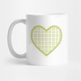 Green Cottage Heart Mug